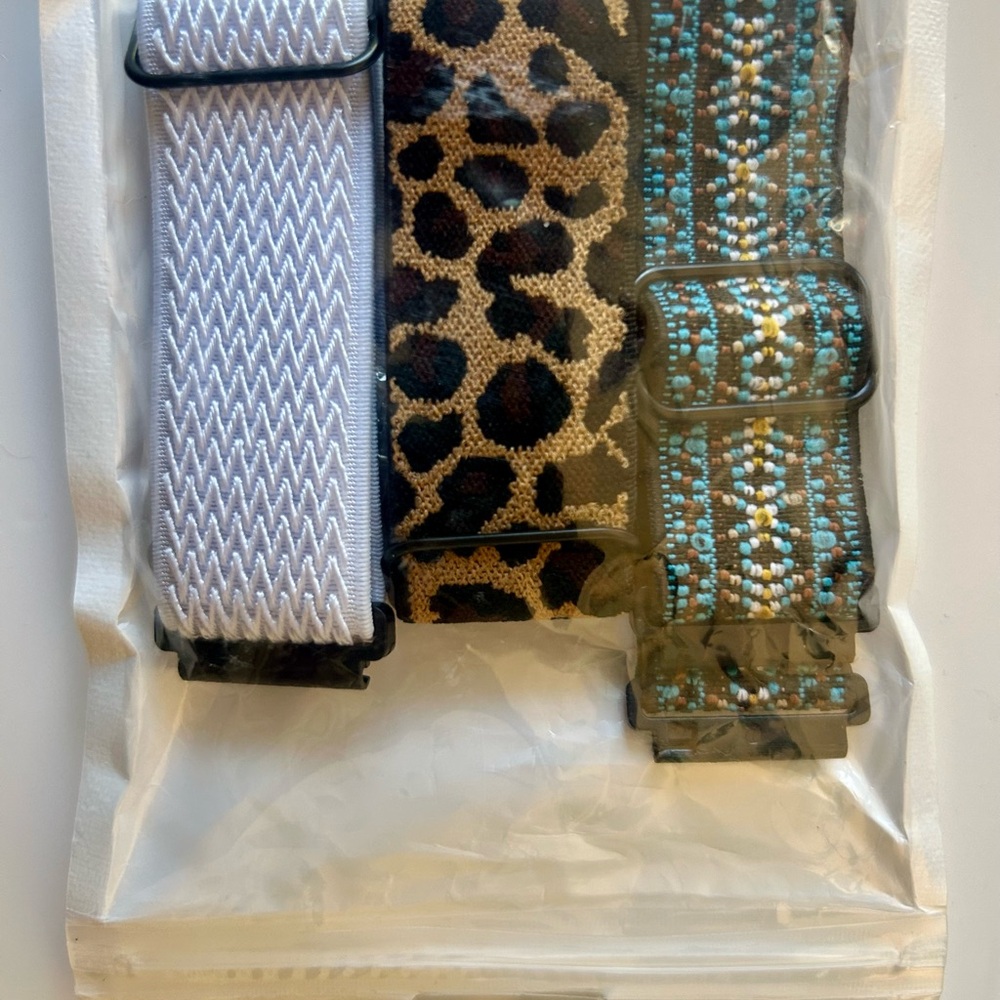 Set of Three Stylish Fitbit Watch Bands